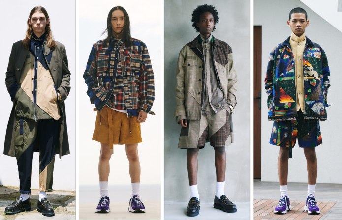 Sacai осень зима 2021-2022