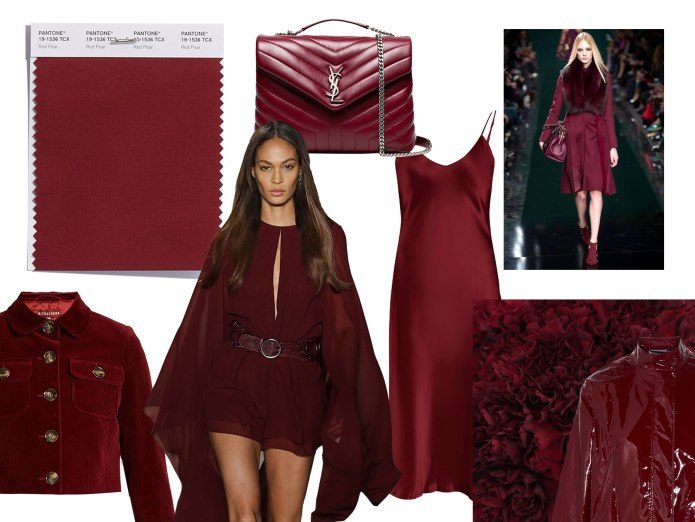 Pantone 19-1536 Red Pear красная груша