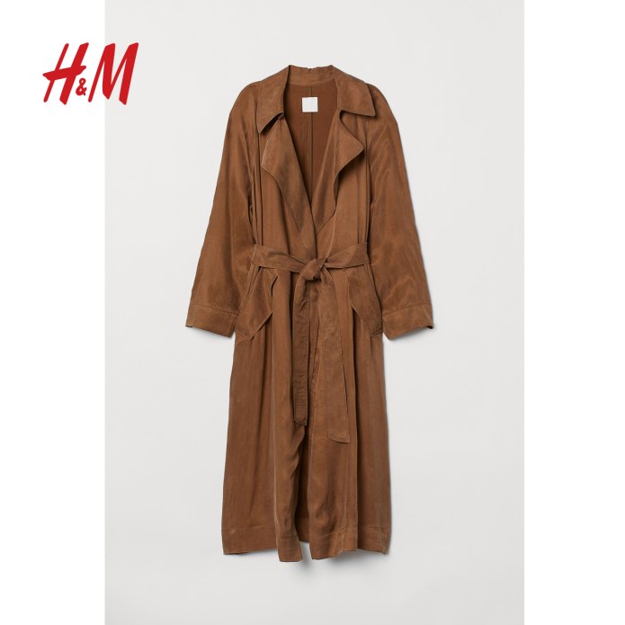 Massimo Dutti тренч зеленый