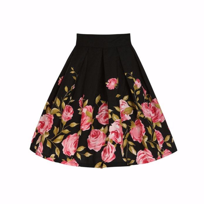Zara юбка 4886096 цветочный принт