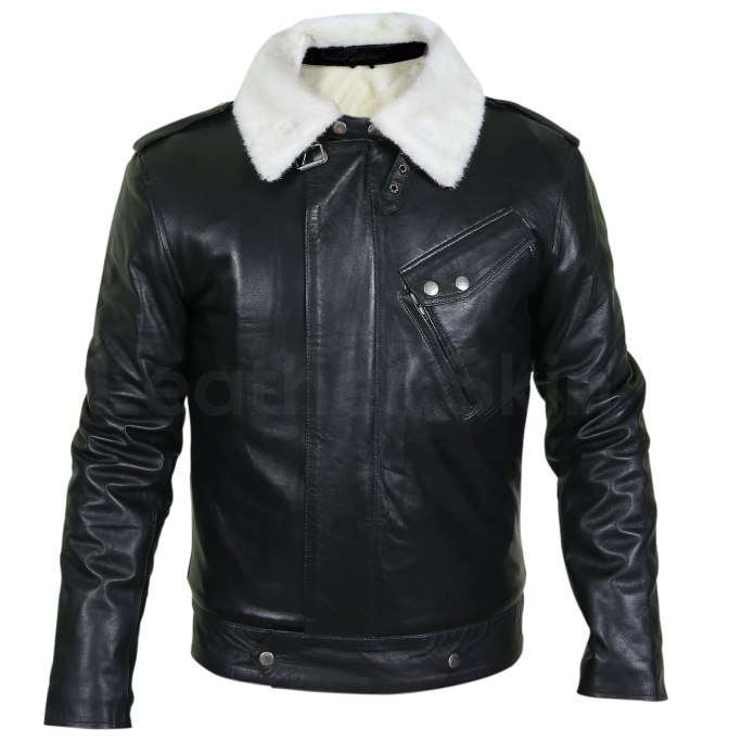 Shearling дубленка пилот