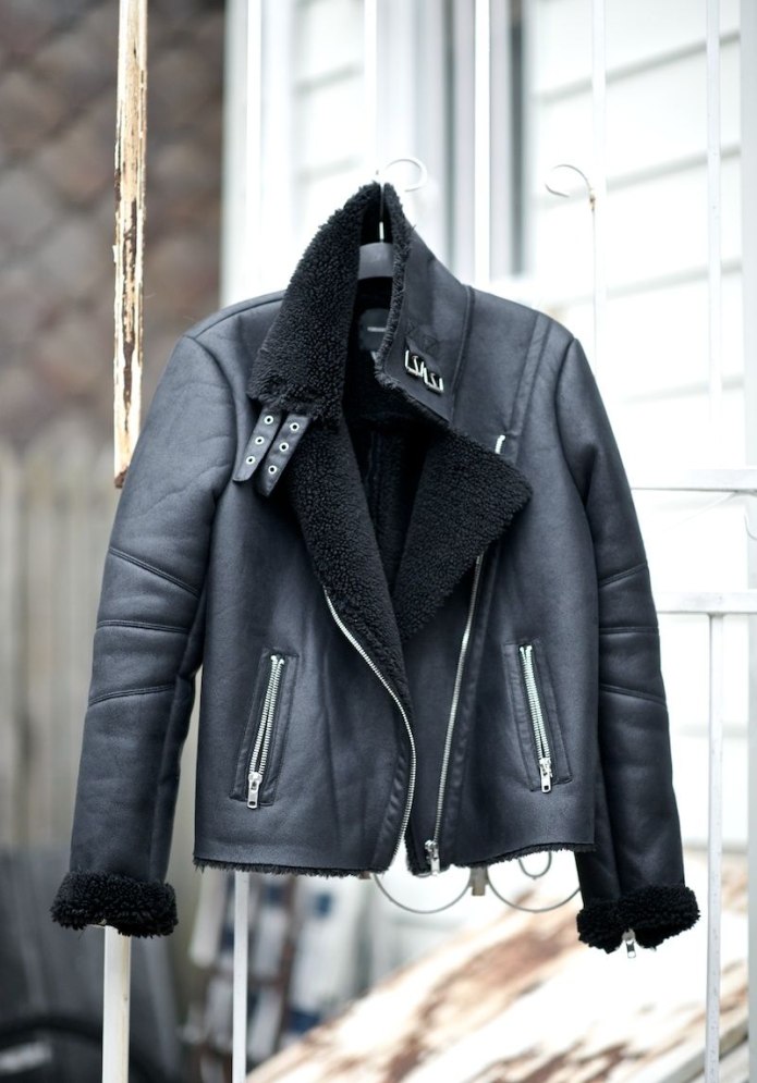 Дубленка Авиатор Zara