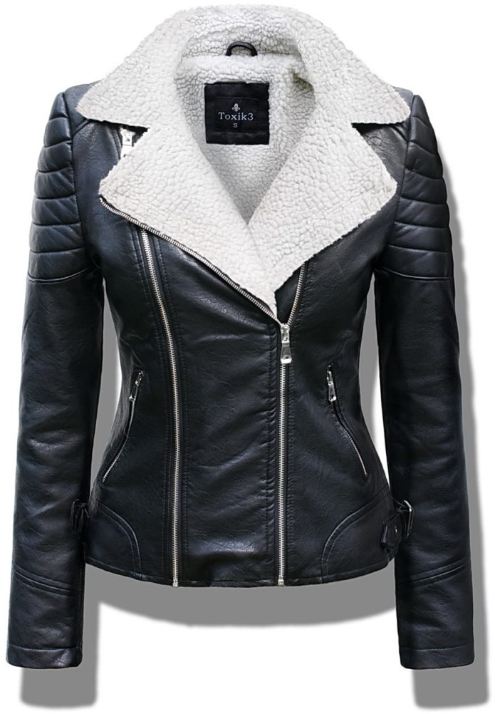 Leather fur Bianca куртка женская