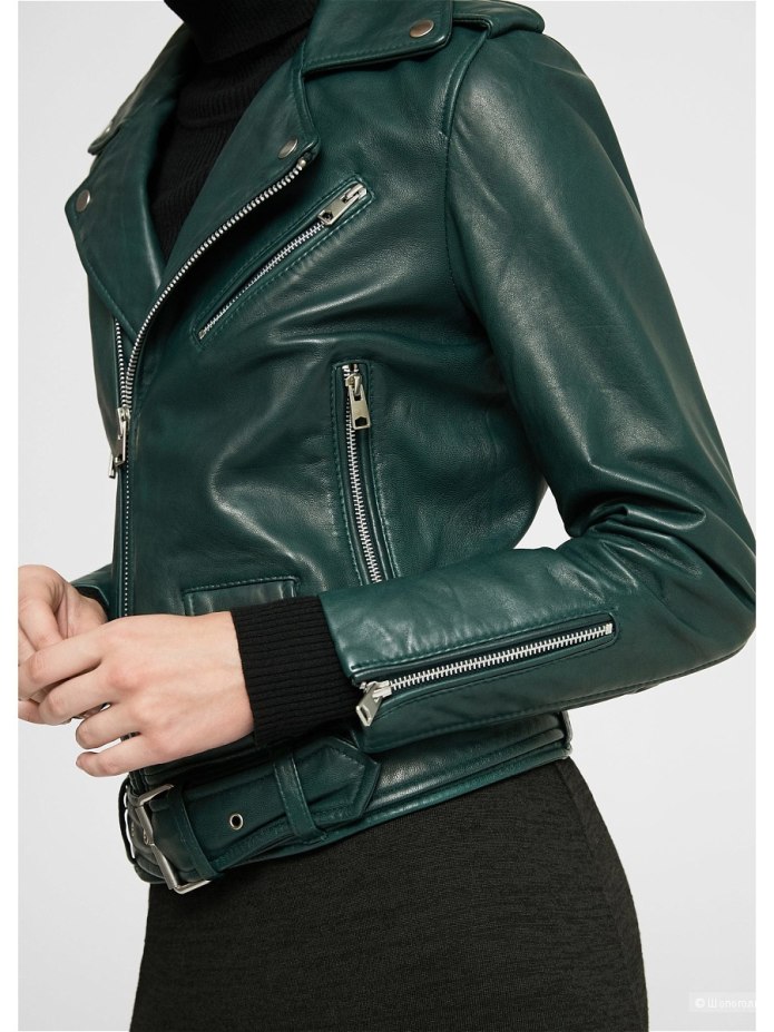 Golden Goose куртка кожаная женская