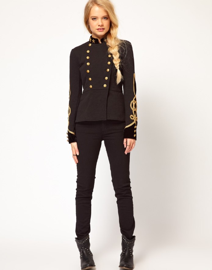 Коллекция Balmain милитари