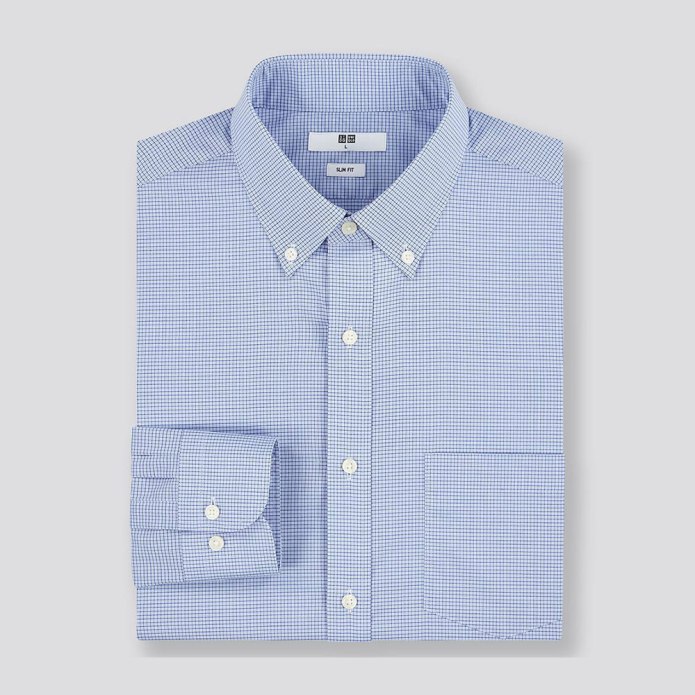 Uniqlo Green Plaid Shirt