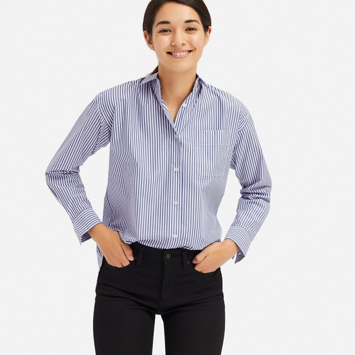 Купить рубашку Uniqlo