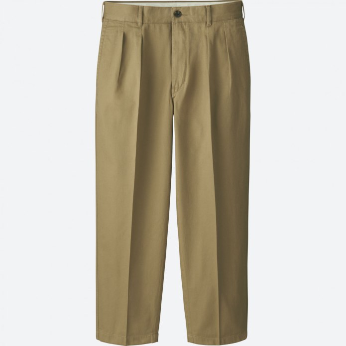 Uniqlo бежевые штаны
