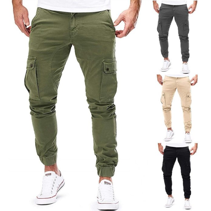 Мужские брюки карго Slim Fit