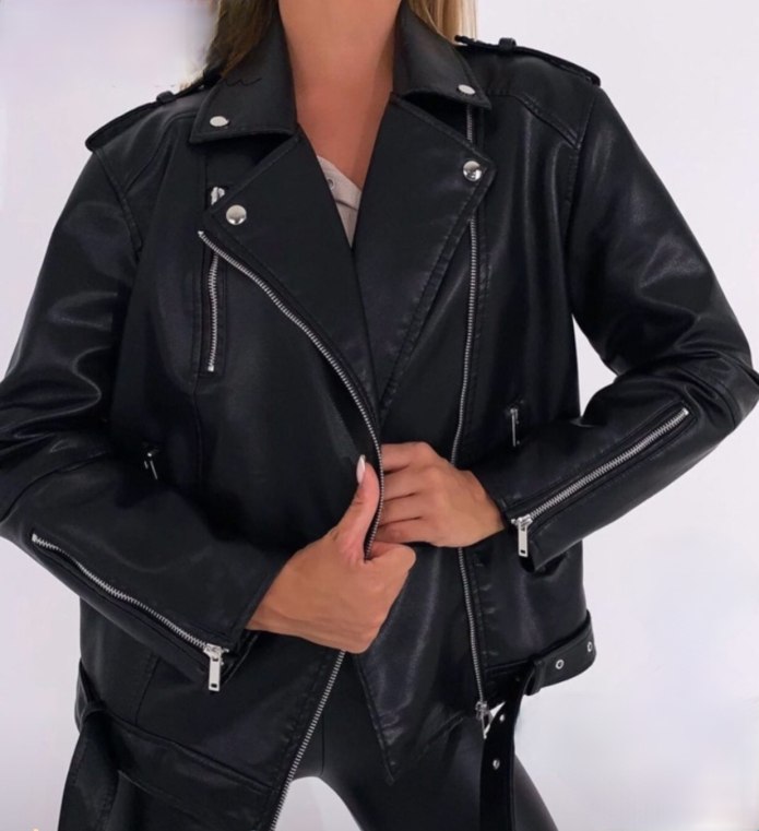 Balfern Leather Biker Jacket all Saints
