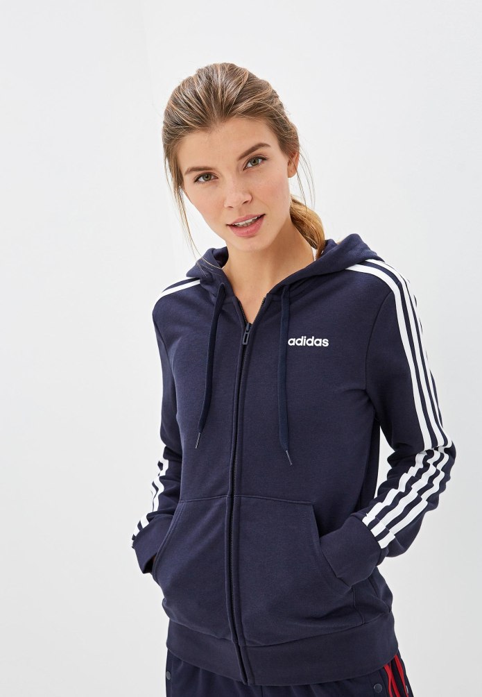 Толстовка adidas w 3s FZ HD
