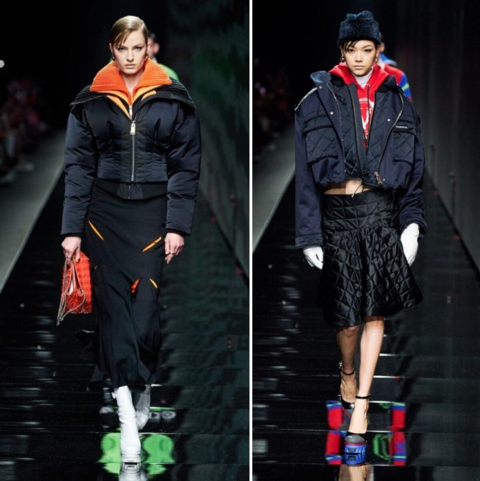 Versace осень зима 2020 2021
