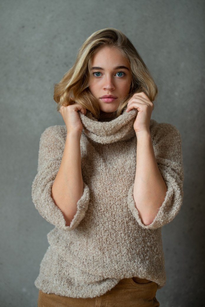 Alpaca boucle джемпер