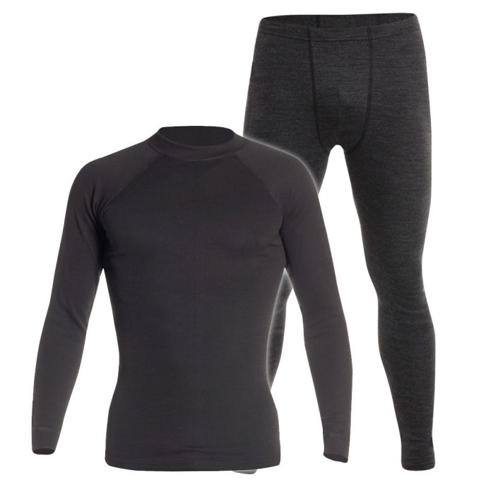 Термобелье Mico Black Silver