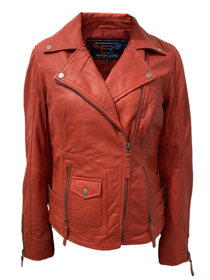 Косуха River Island женская кожаная