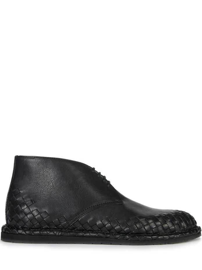 Bottega Veneta ботинки мужские Intrecciato