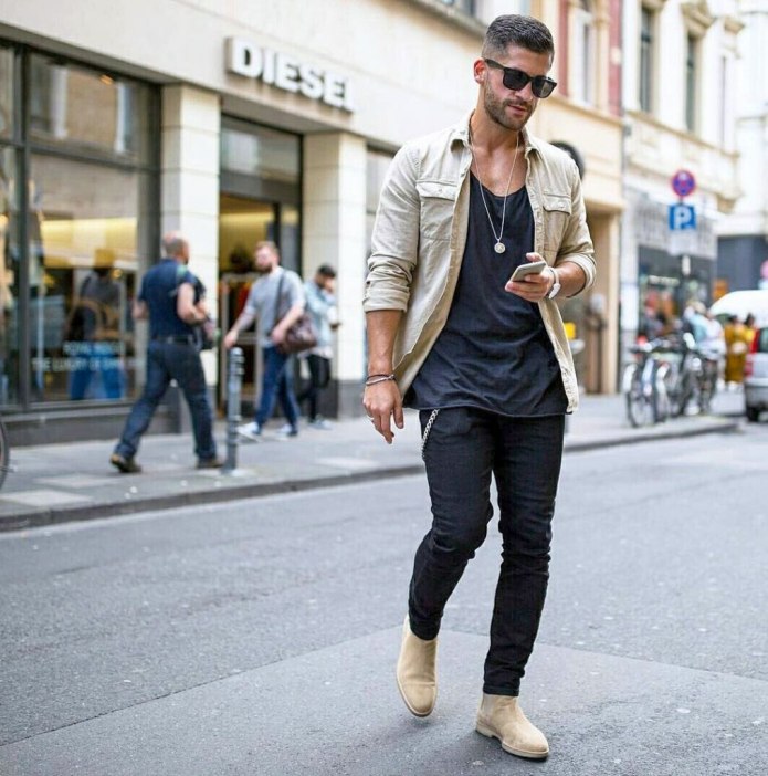 Мужской Кэжуал стиль Street Style