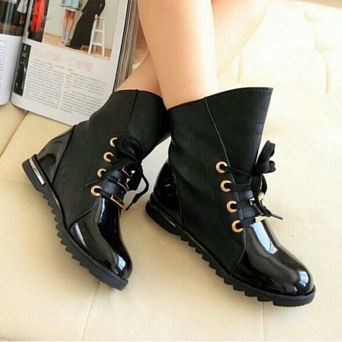 Кожаные ботинки Botas mujer