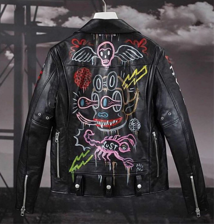 Gucci studded Leather Biker Jacket