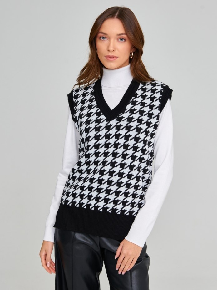 Трикотажный жилет Oversize