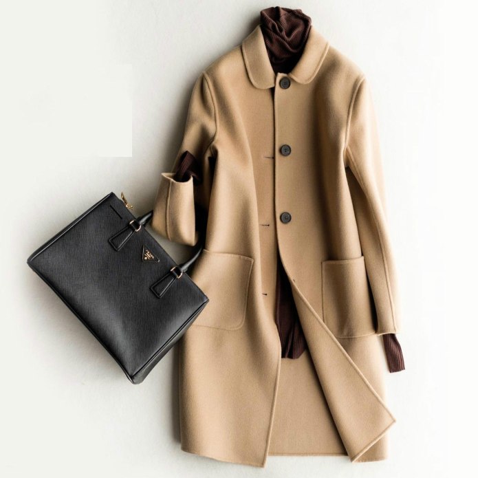 Пальто MSGM Coat кэмел