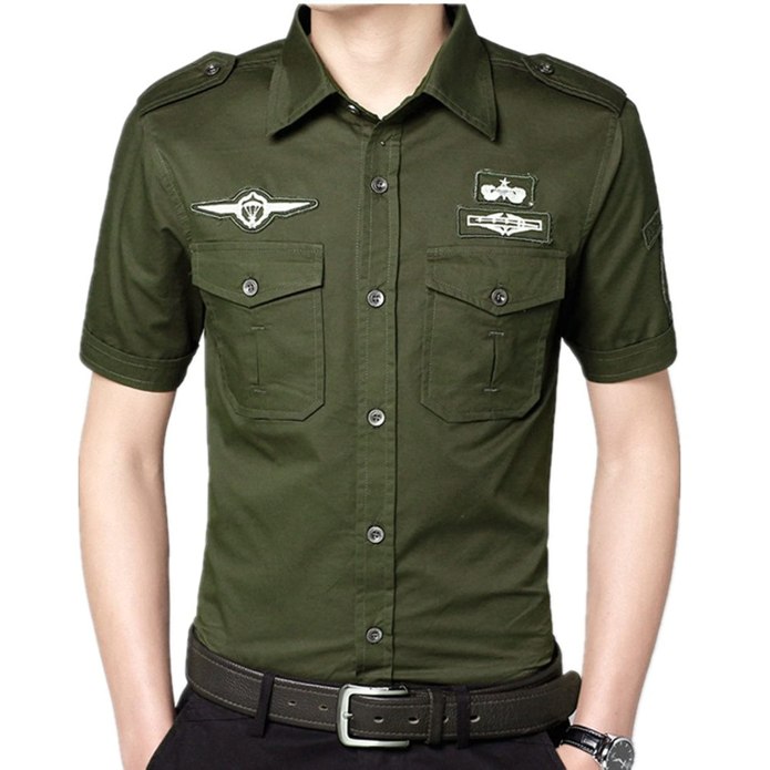 Osklen рубашка Solid Army