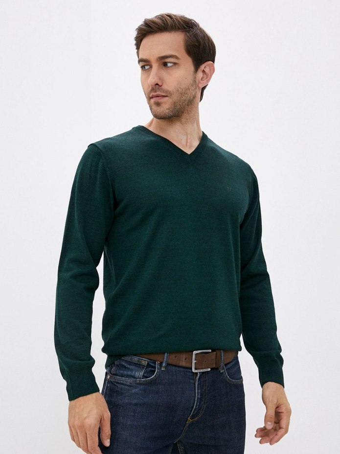 Зеленый пуловер Ralph Lauren