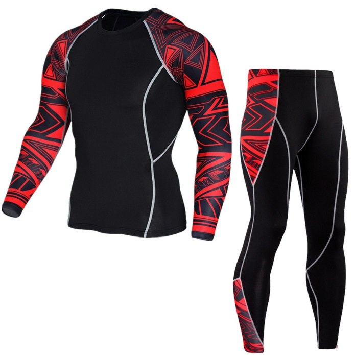 Компрессионные штаны RDX Red