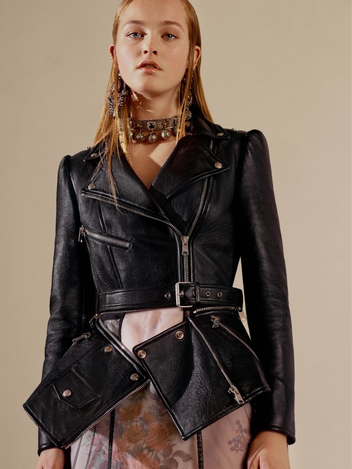 Muubaa studded Leather Biker Jacket с шипами