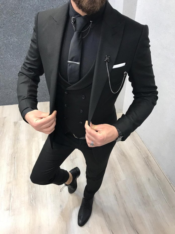 Смокинг тотал Блэк
