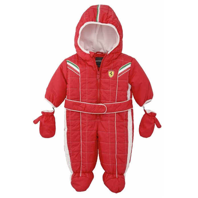 Комбинезон Infant Padded Scuderia Ferrari over