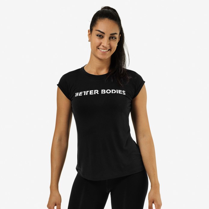 Better bodies футболка Essential Tee (черная)