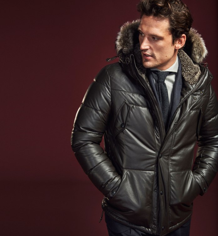 Пуховик мужской 2020 massimo Dutti
