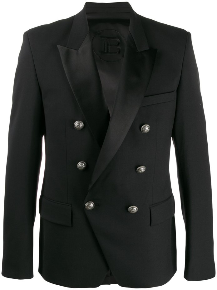 OVS мужской двубортный пиджак 28459782490204 Black