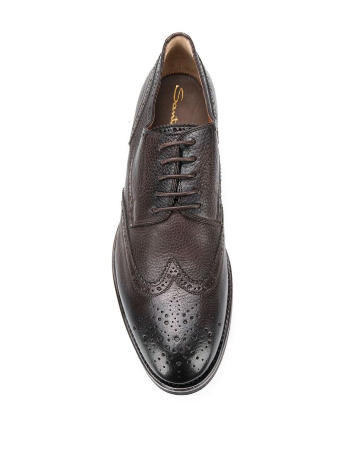 Santoni Броги фиолетывае