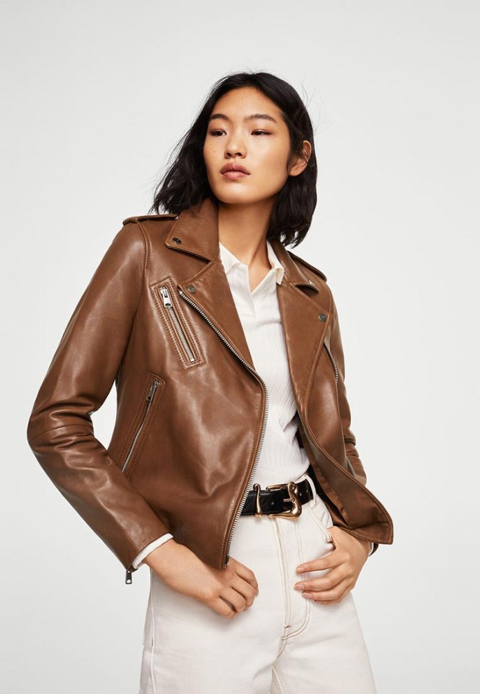 Куртка Zara косуха бордо