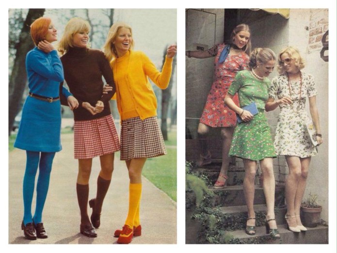 Мода 1970-х годов в Англии