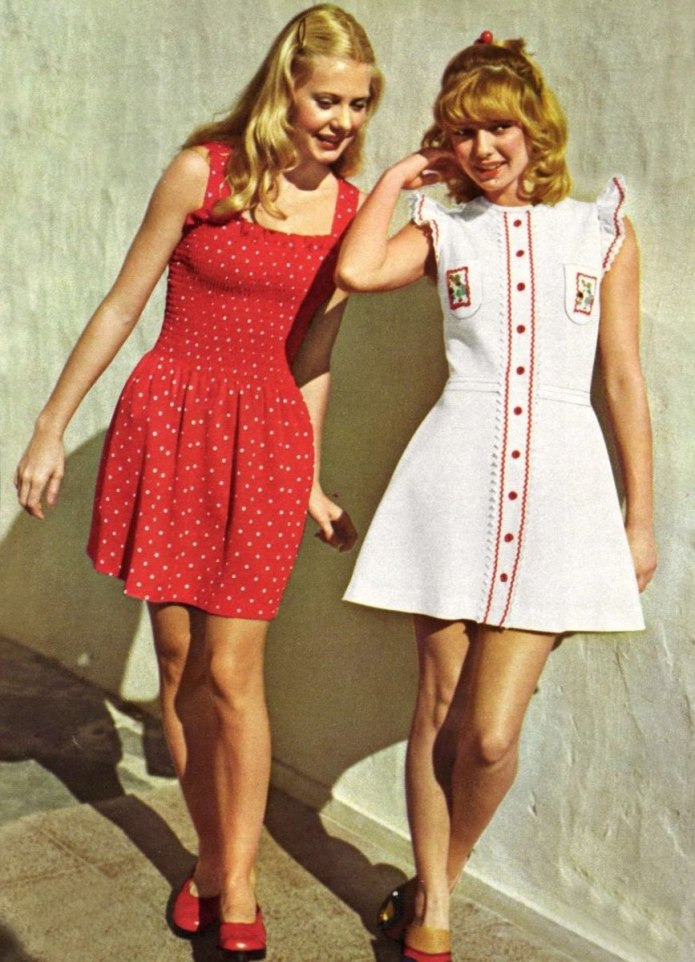 Мода 70х 80х 90х
