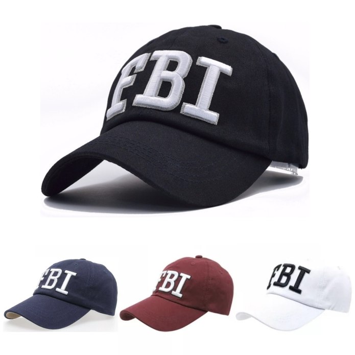 Кепка мужская FBI