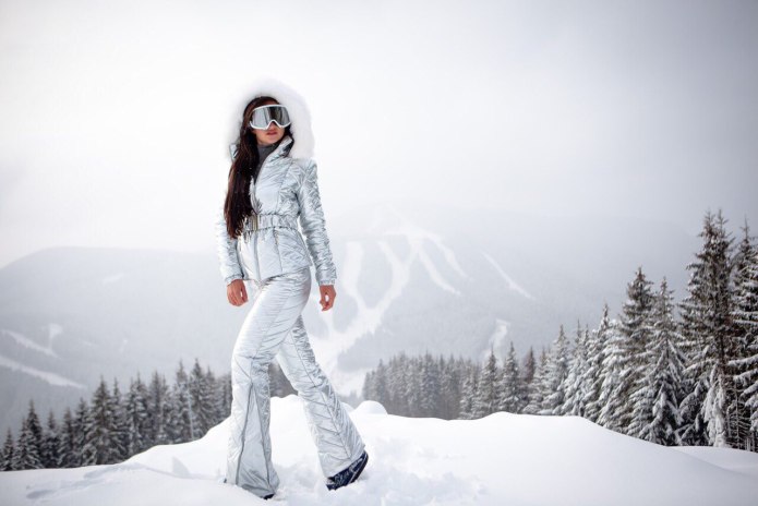 Комбинезон Odri Courchevel белый