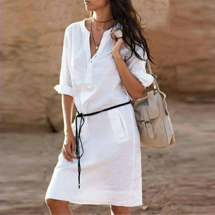 Chanel платье шемизье
