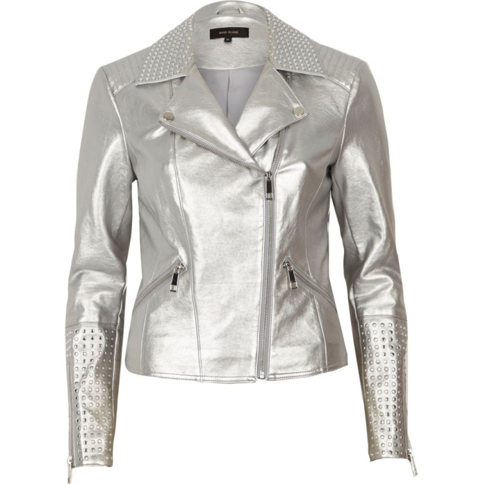 Куртка металлик Zara