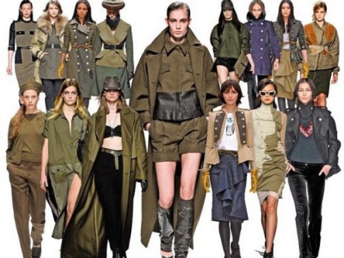 Куртка Yeezy Season милитари