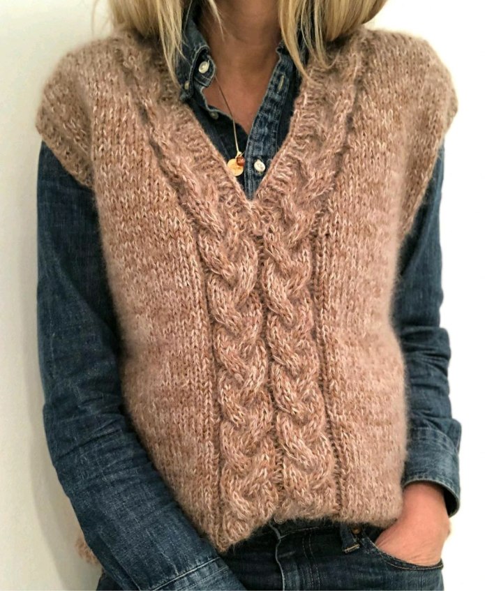 Джемпер Dazzling Nordic Cables схема на русском языке