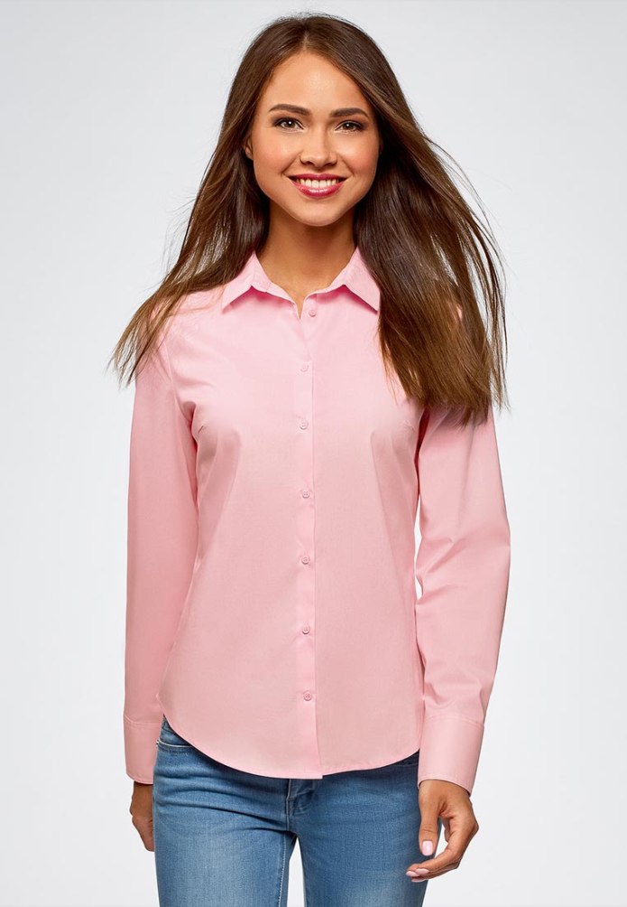 Рубашка фуксия guess