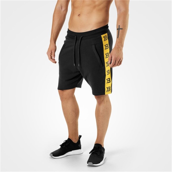 Шорты better bodies Tapered Sweatshorts, Black 121014-999