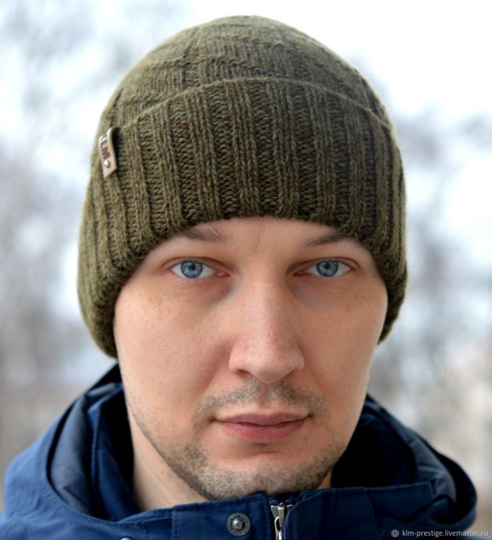 Шапка вязаная мужская зимняя.арт 8941683 North caps