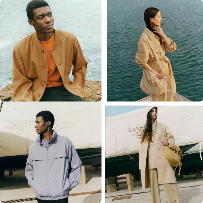 Uniqlo кампания океаны 2022