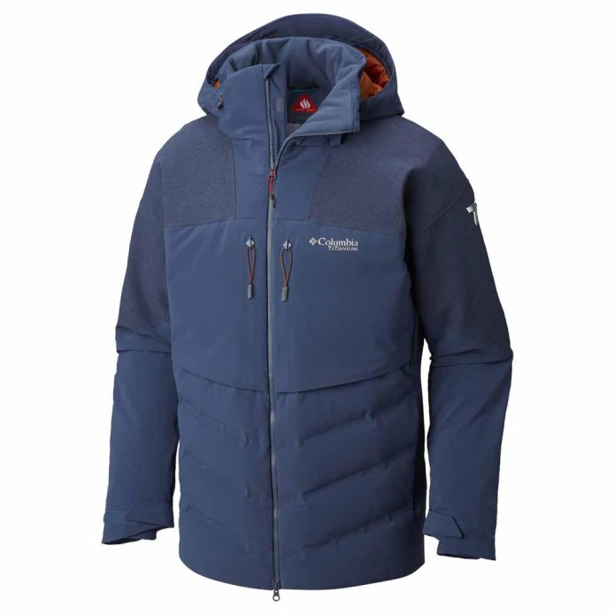 Columbia Powder Keg II down Jacket Titanium