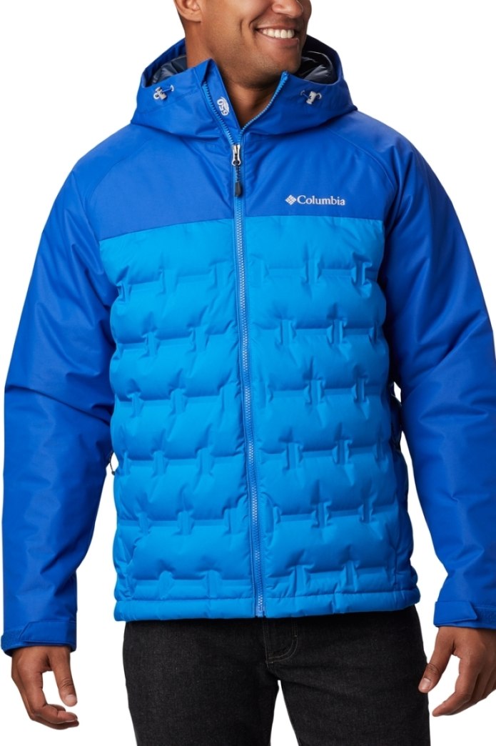 Columbia Grand Trek down Jacket синий